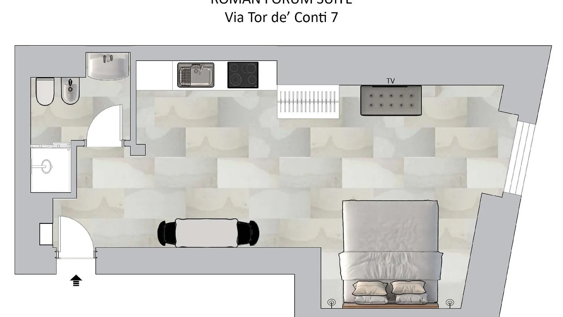 Roman Forum Suite Italy